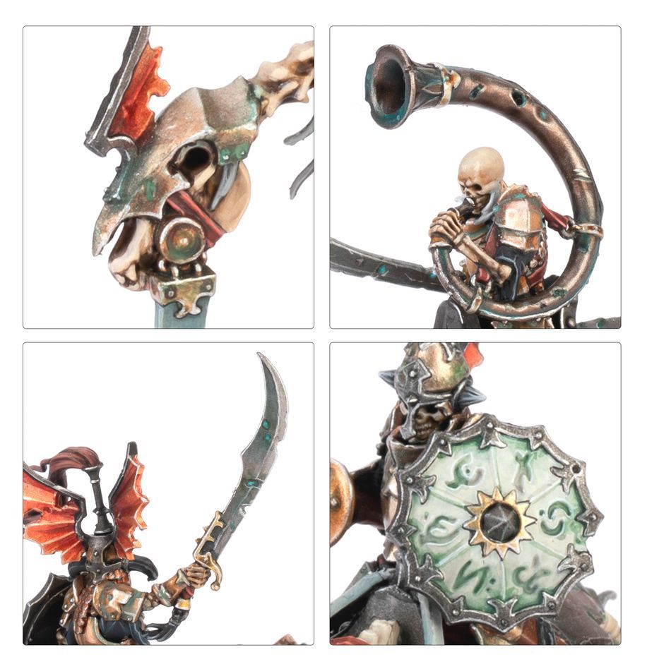 Warhammer Age of Sigmar: Spearhead: Soulblight Gravelords Deathrattle Tomb Host