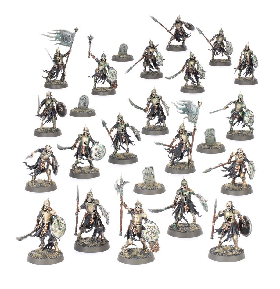 Warhammer Age of Sigmar: Spearhead: Soulblight Gravelords Deathrattle Tomb Host