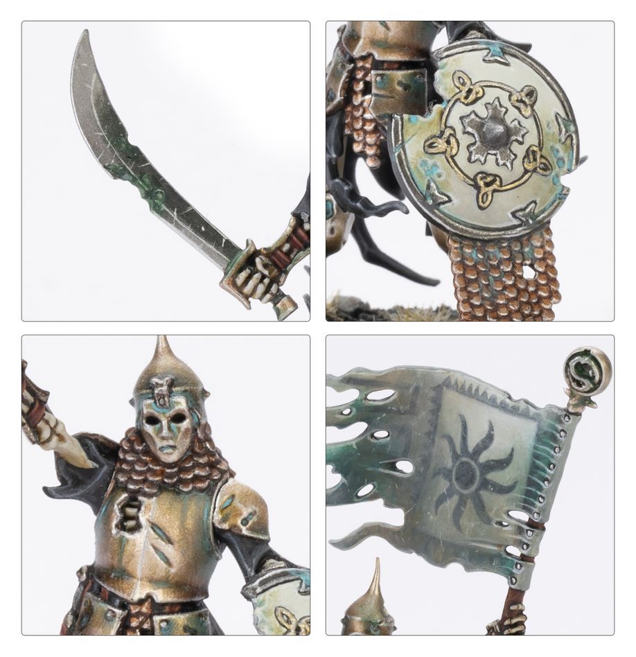 Warhammer Age of Sigmar: Spearhead: Soulblight Gravelords Deathrattle Tomb Host