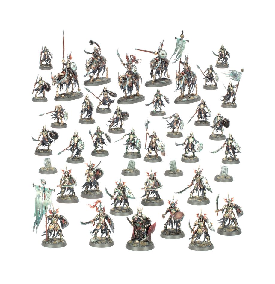 Warhammer Age of Sigmar: Spearhead: Soulblight Gravelords Deathrattle Tomb Host