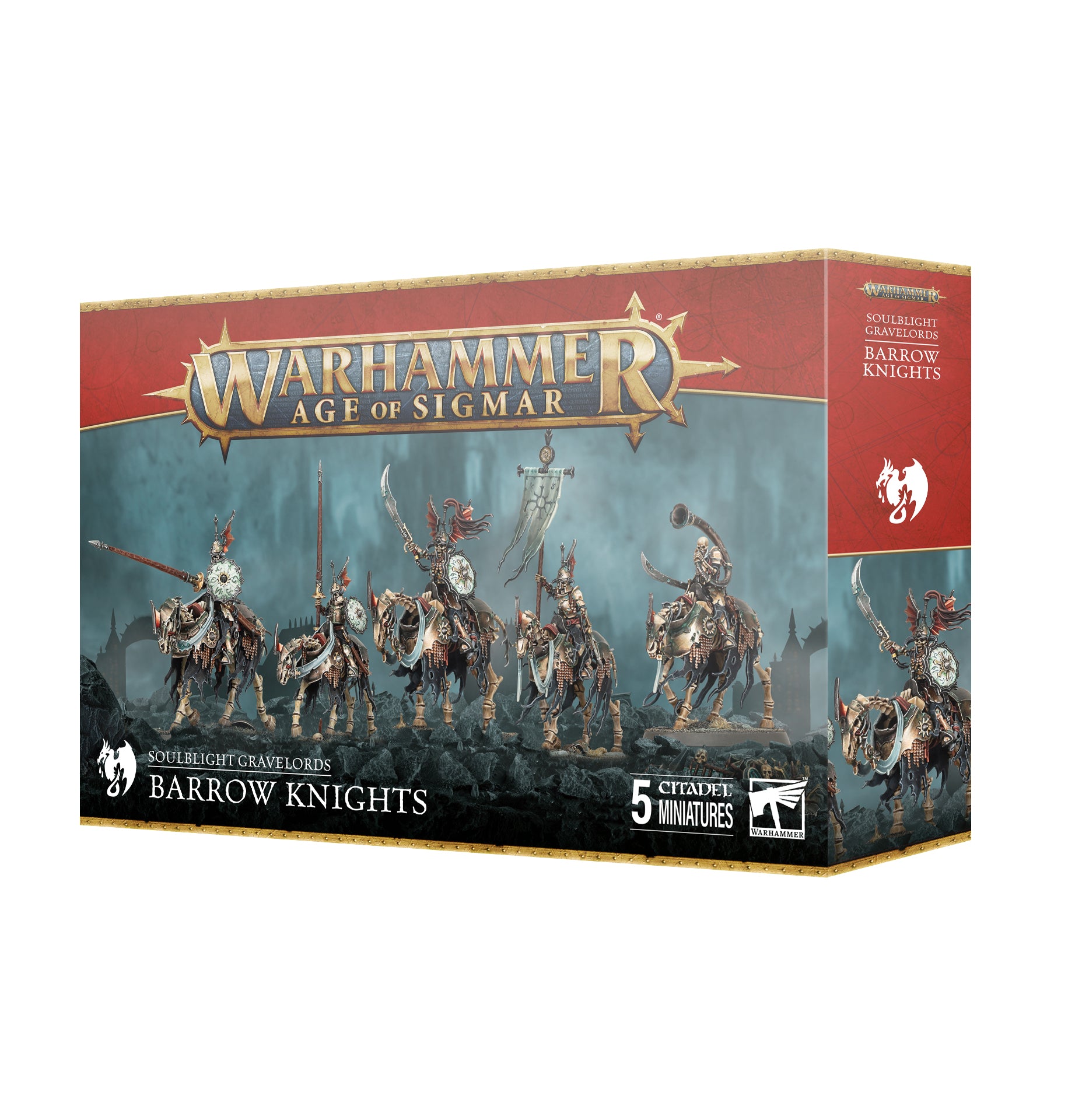 Warhammer Age of Sigmar: Soulblight Gravelords Barrow Knights