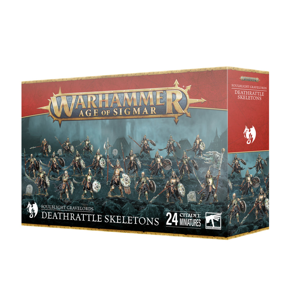 Warhammer Age of Sigmar: Soulblight Gravelords Deathrattle Skeletons*