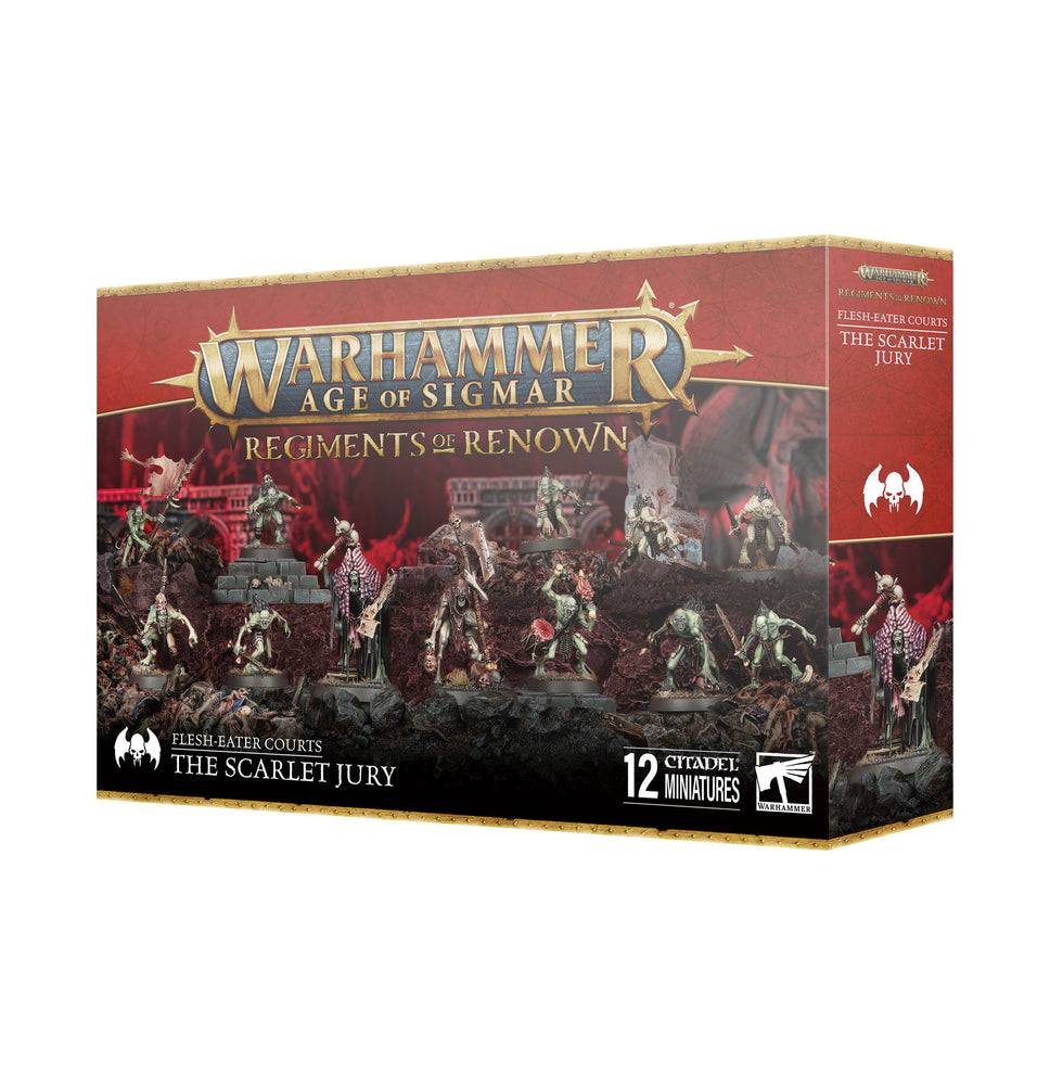 Warhammer Age of Sigmar: Regiment of Renown: Flesh-eater Courts The Scarlet Jury