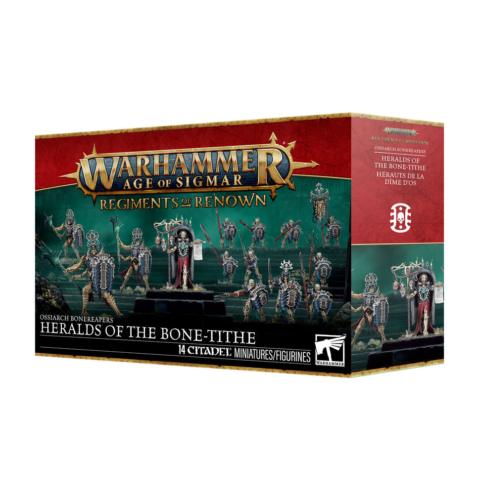 Warhammer Age of Sigmar: Regiments of Renown: Heralds of the Bone-tithe