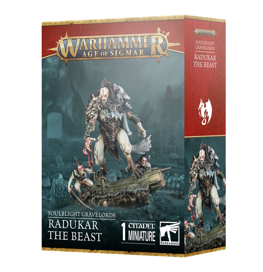 Warhammer Age of Sigmar: Soulblight Gravelords Radukar the Beast