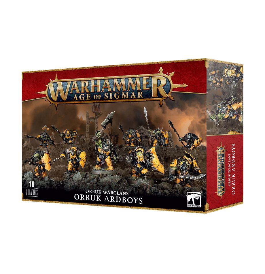 Warhammer Age of Sigmar: Orruk Warclans Orruk Ardboyz*