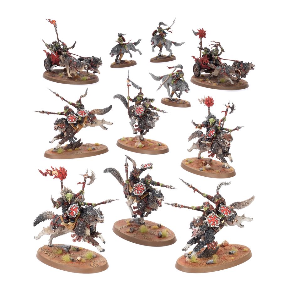 Warhammer Age of Sigmar: Spearhead: Snarlpack Huntaz
