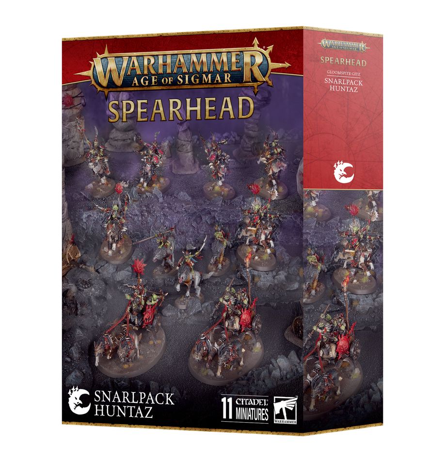 Warhammer Age of Sigmar: Spearhead: Snarlpack Huntaz