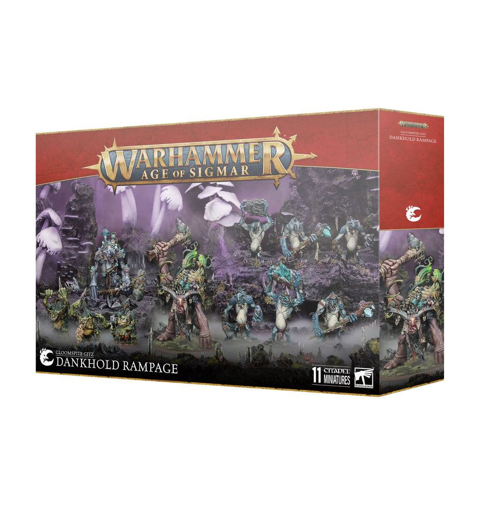 Warhammer Age of Sigmar: Battleforce: Gloomspite Gitz Dankhold Rampage