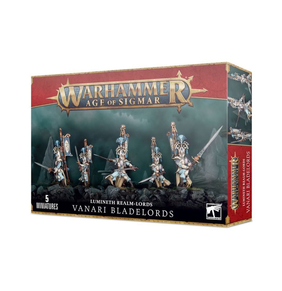 Warhammer Age of Sigmar: Lumineth Realm-lords Vanari Bladelords