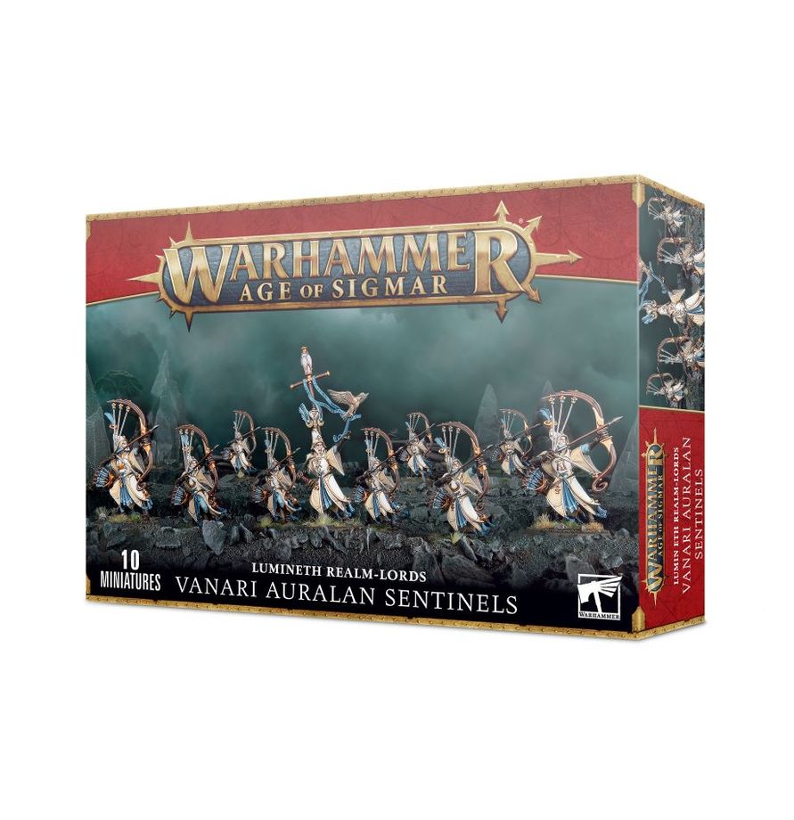 Warhammer Age of Sigmar: Lumineth Realm-lords Vanari Auralan Sentinels*