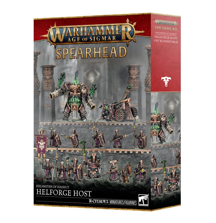 Warhammer Age of Sigmar: Spearhead: Helsmiths of Hashut Helforge Host