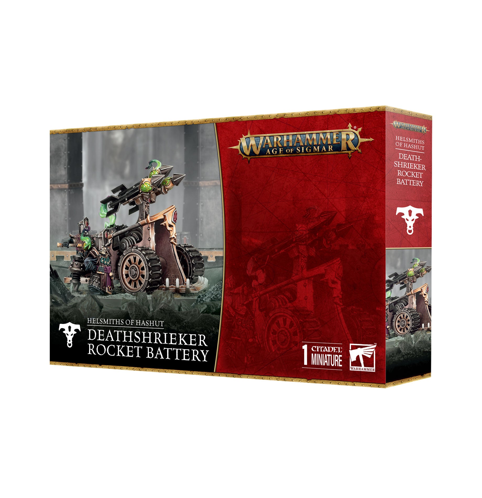 Warhammer Age of Sigmar: Helsmiths of Hashut Deathshrieker Rocket Battery