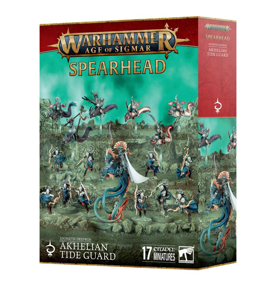 Warhammer Age of Sigmar: Spearhead: Idoneth Deepkin Akhelian Tide Guard