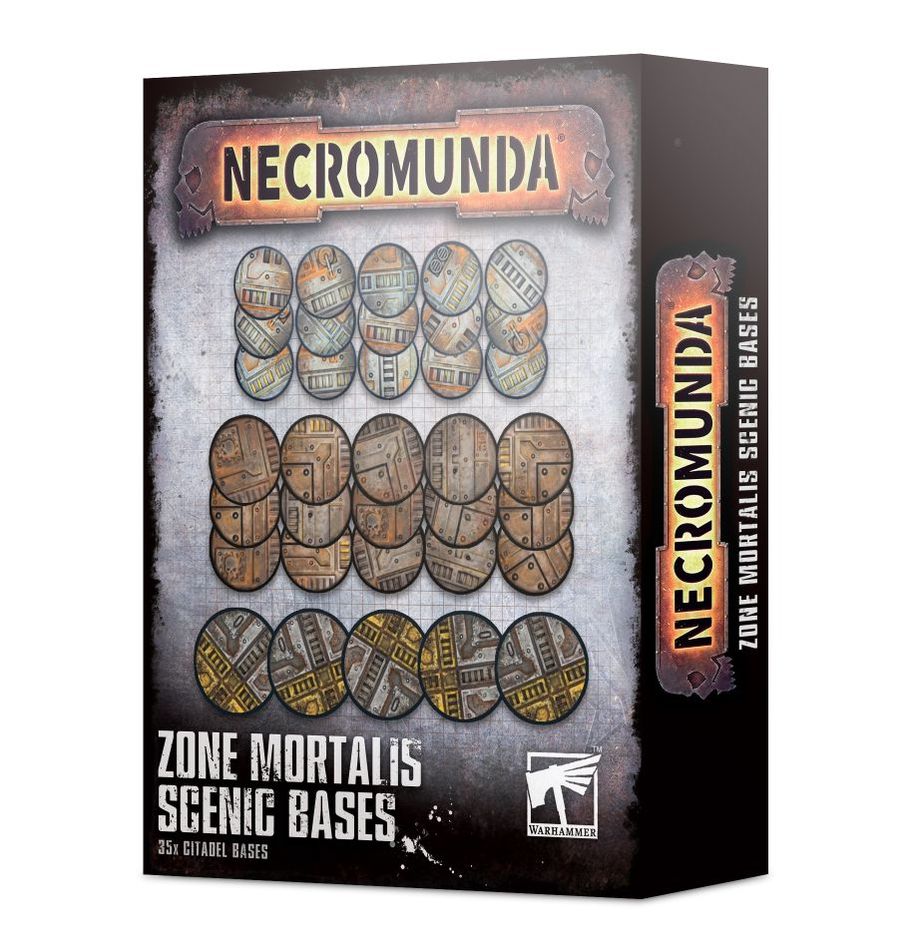 Necromunda: Zone Mortalis Scenic Bases
