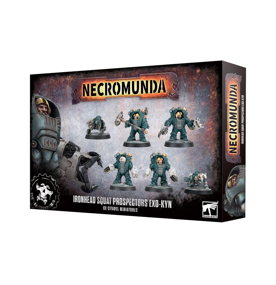Necromunda : Ironhead Squat Prospector Exo-Kyn