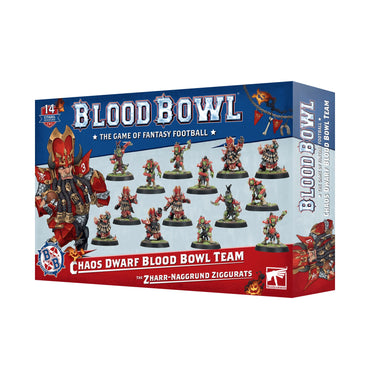 Blood Bowl: Chaos Dwarf Team: The Zharr-Naggrund Ziggurats