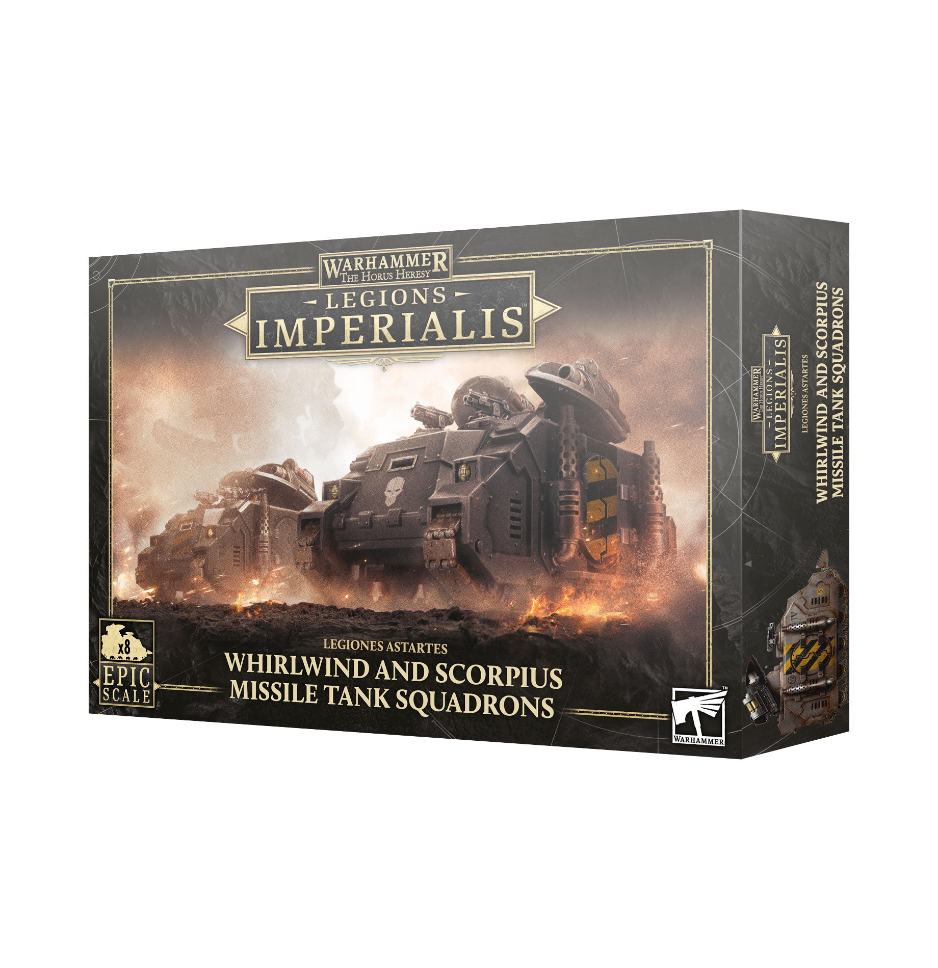 Legions Imperialis: Legiones Astartes Whirlwind and Skorpius Missile Tank Squadrons