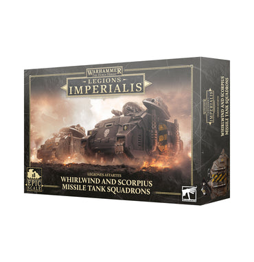 Legions Imperialis: Legiones Astartes Whirlwind and Skorpius Missile Tank Squadrons