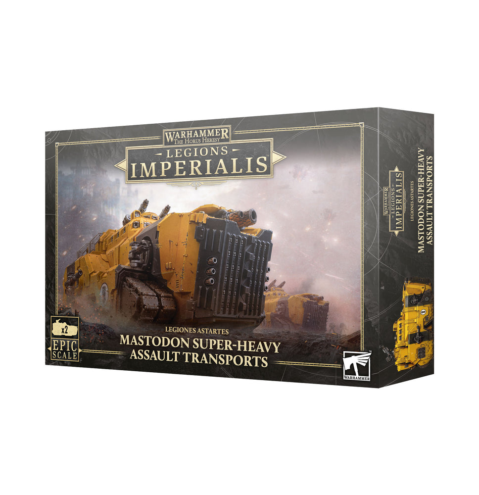 Legions Imperialis: Legiones Astartes Mastodon Super-Heavy Assault Transports