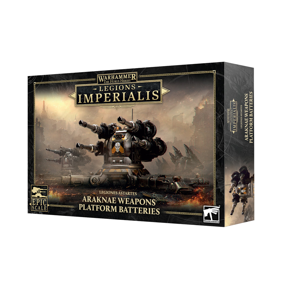 Legions Imperialis: Legiones Astartes Araknae Weapons Platform Batteries