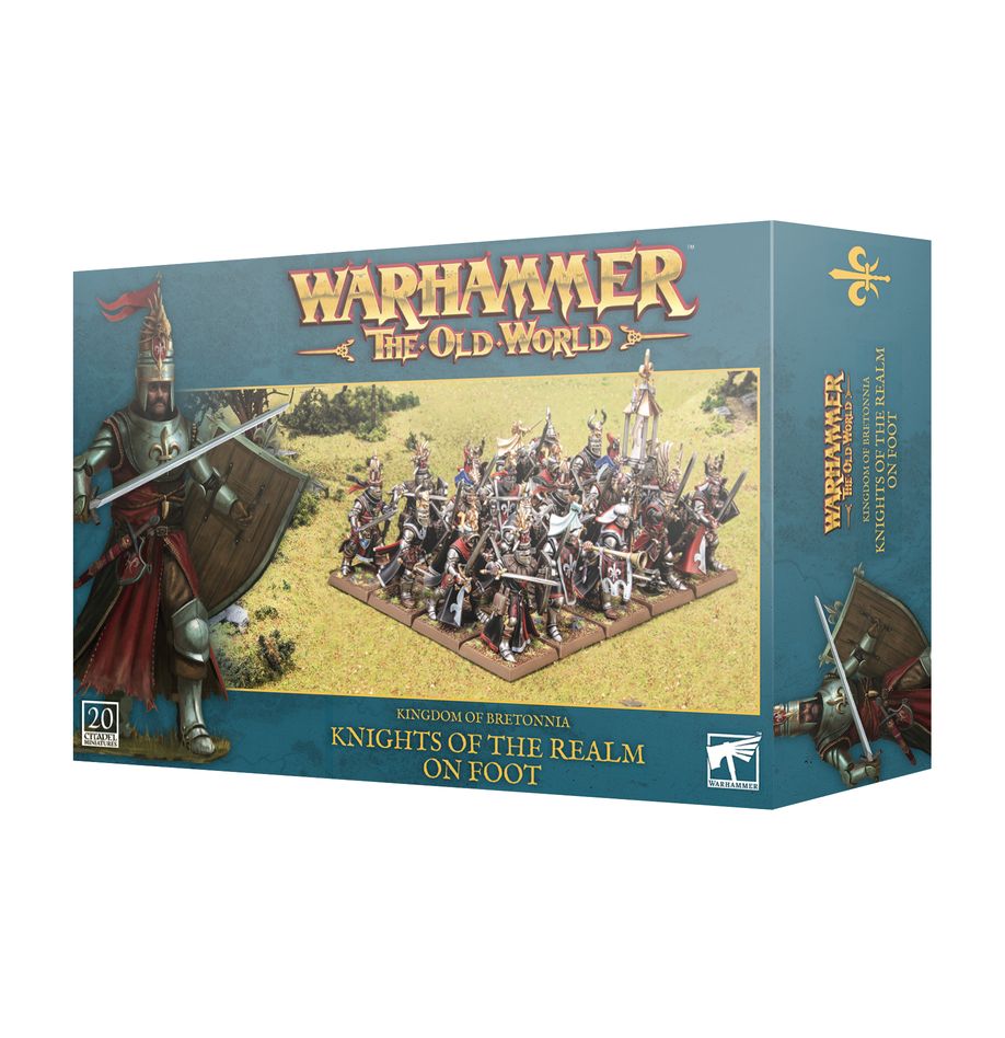 Warhammer The Old World: Kingdom of Bretonnia: Knights of the Realm on Foot