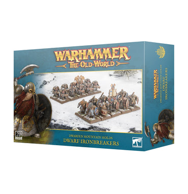 Warhammer The Old World: Dwarf Mountain Holds Dwarf Ironbreakers