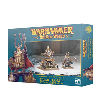 Warhammer The Old World: Dwarfen Mountain Holds: Dwarf Lords with Shieldbearers