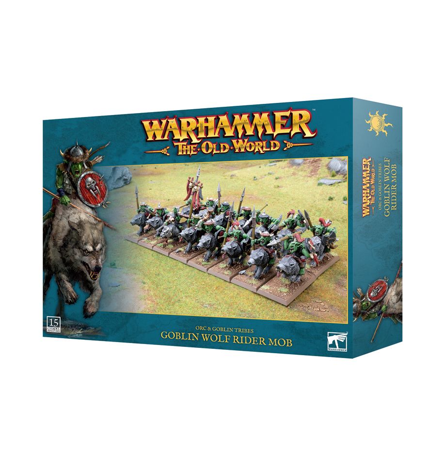 Warhammer The Old World: Orc & Goblin Tribes Goblin Wolf Rider Mob