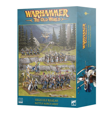 Warhammer The Old World: High Elf Battle March Army
