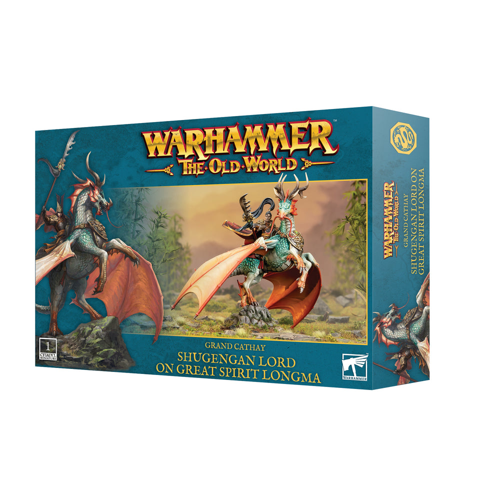 Warhammer The Old World: Armies of Grand Cathay Shugengan Lord on Great Spirit Longmar