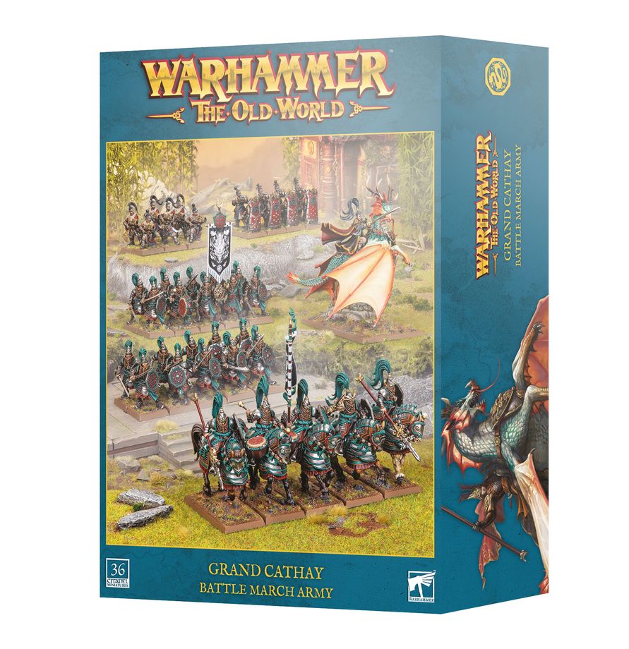 Warhammer The Old World: Grand Cathay Battle March Army