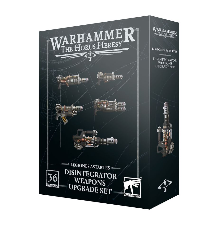 Warhammer Horus Heresy: Legiones Astartes Disintegrator Weapons Upgrade Set