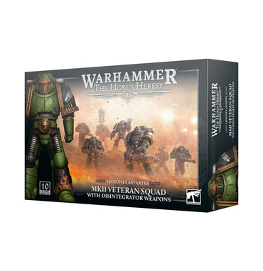 Warhammer Horus Heresy: Legiones Astartes MkII Veterans Squad with Disintegrator Weapons