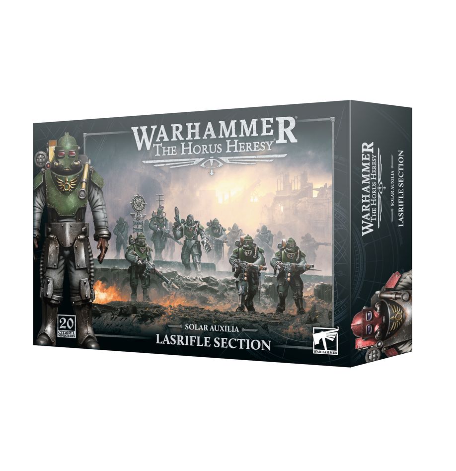 Warhammer Horus Heresy: Solar Auxilia Lasrifle Section