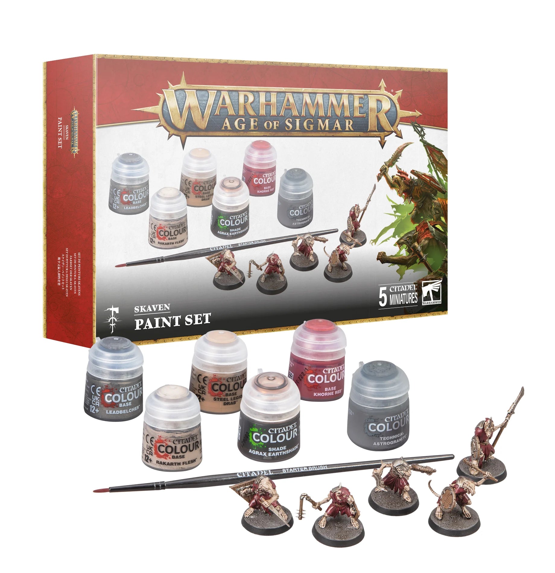 Warhammer Age of Sigmar: Skaven Paint Set*