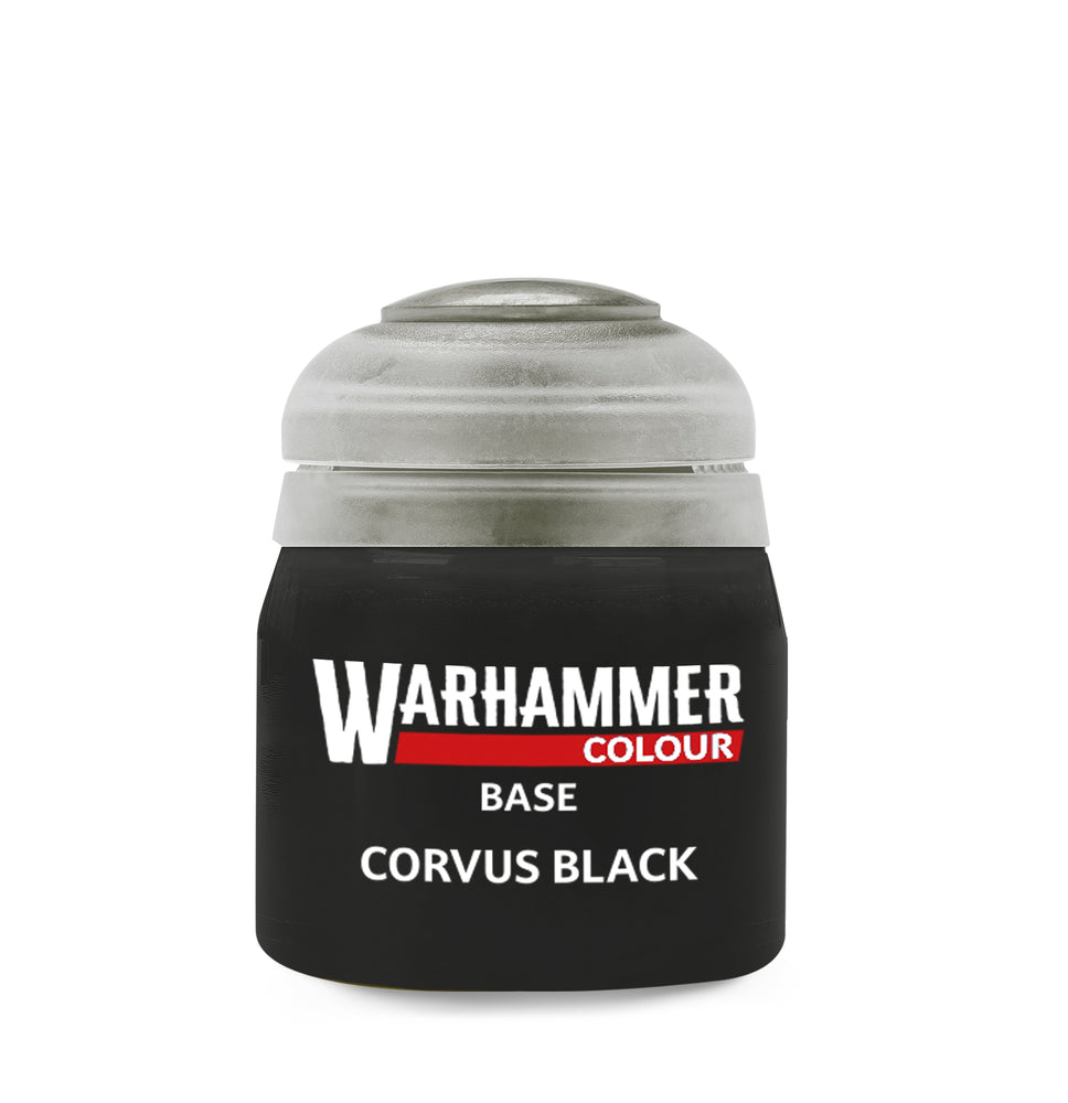 Warhammer Colour: Base: Corvus Black 12ml*