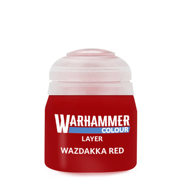 Warhammer Colour Layer: Wazdakka Red 12ml*