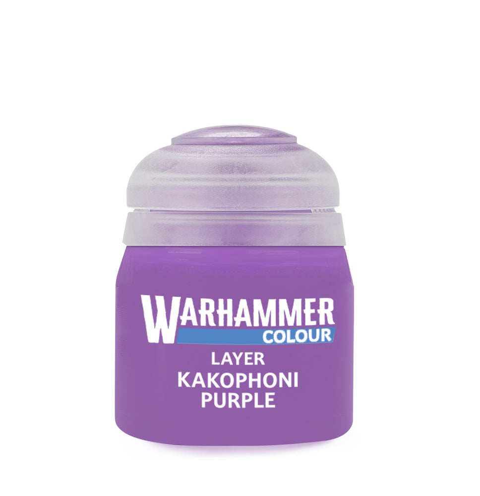 Warhammer Colour Layer: Kakophoni Purple 12ml*