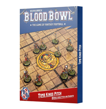 Blood Bowl: Tomb Kings Double-sided Pitch & Dugouts