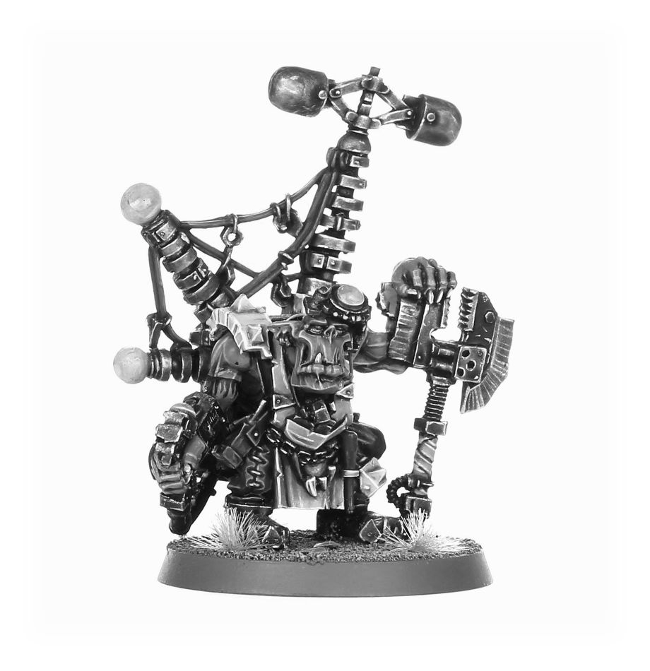 Warhammer 40000: Orks Big Mek with Kustom Force Field