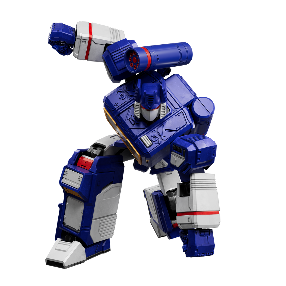Blokees Figures: Blokees Figures - Transformers (Limited Model Kit) AE03 - Sound Wave (20cm)
