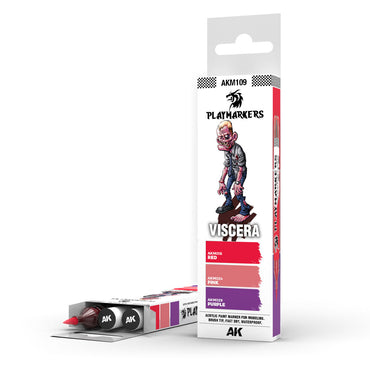 AK Interactive: Playmarkers: Viscera (3 Colours) Acrylic Paint Marker Set