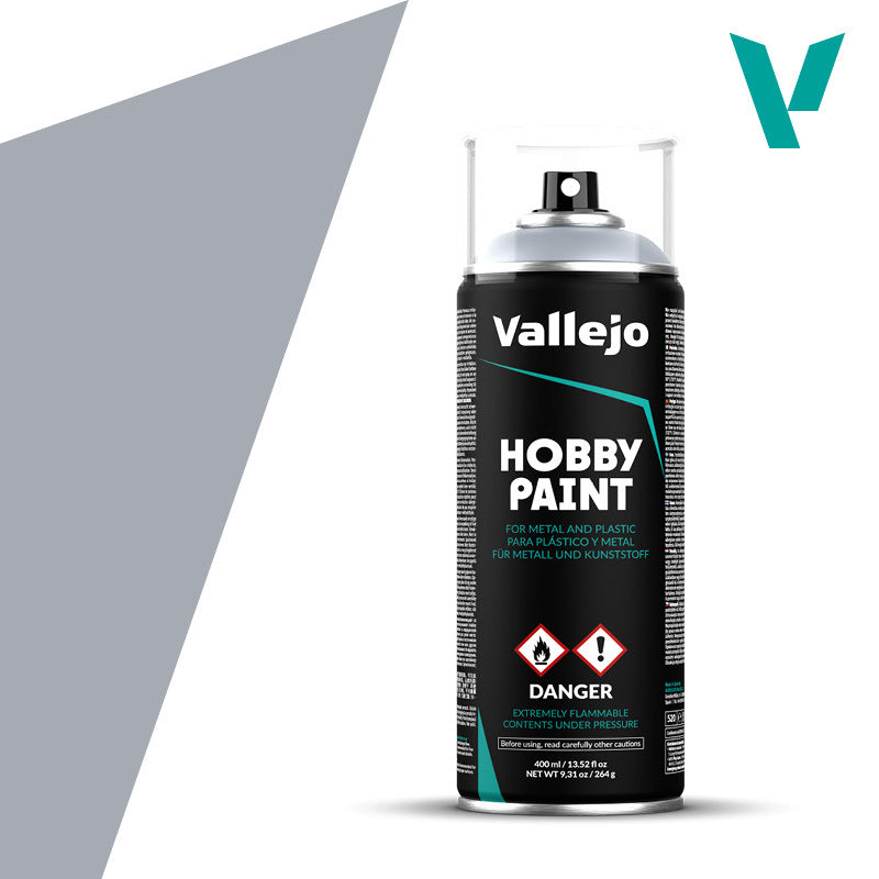 Vallejo: Aerosol: Silver 400ml
