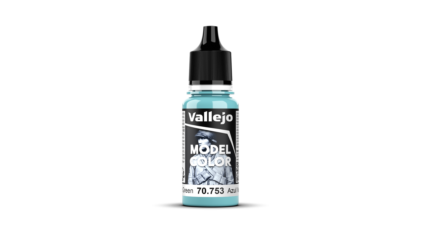 Vallejo: Model Color: #068 Light Blue Green 18 ml