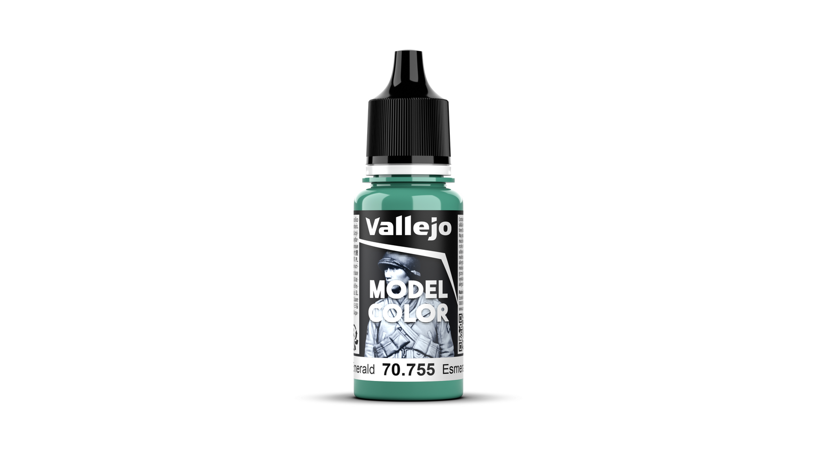 Vallejo: Model Color: #074 Light Emerald 18 ml