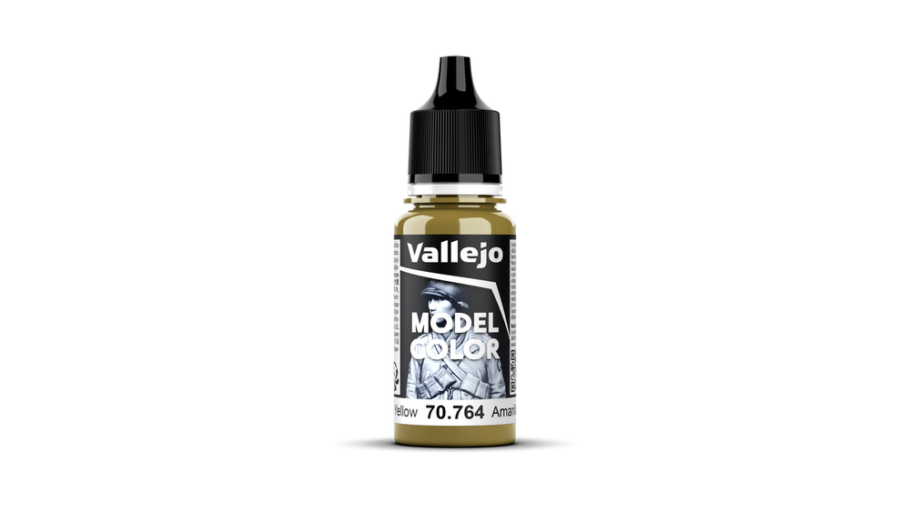 Vallejo: Model Color: #125 Military Yellow 18 ml