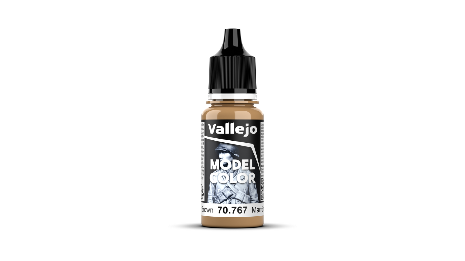 Vallejo: Model Color: #138 Desert Brown 18 ml