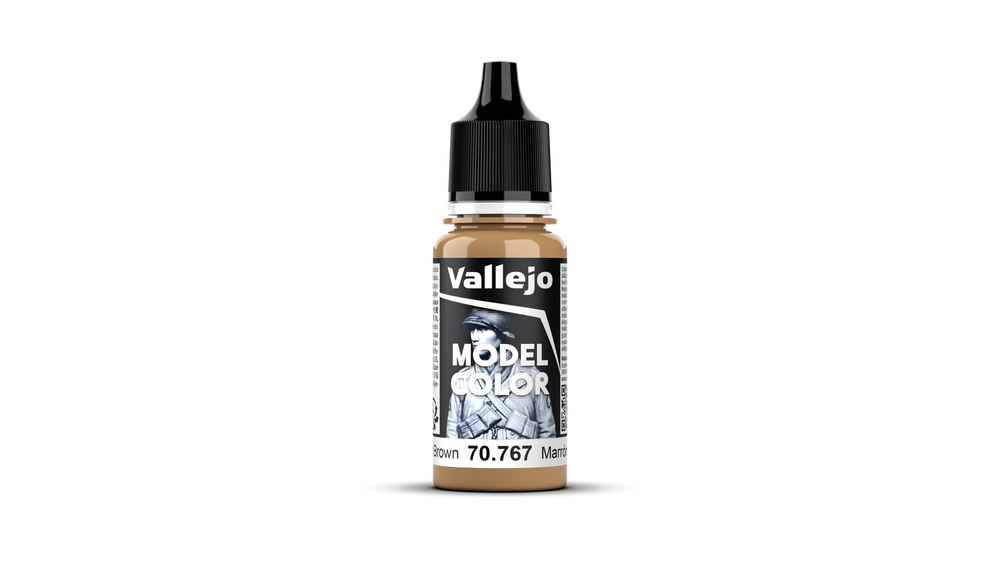 Vallejo: Model Color: #138 Desert Brown 18 ml