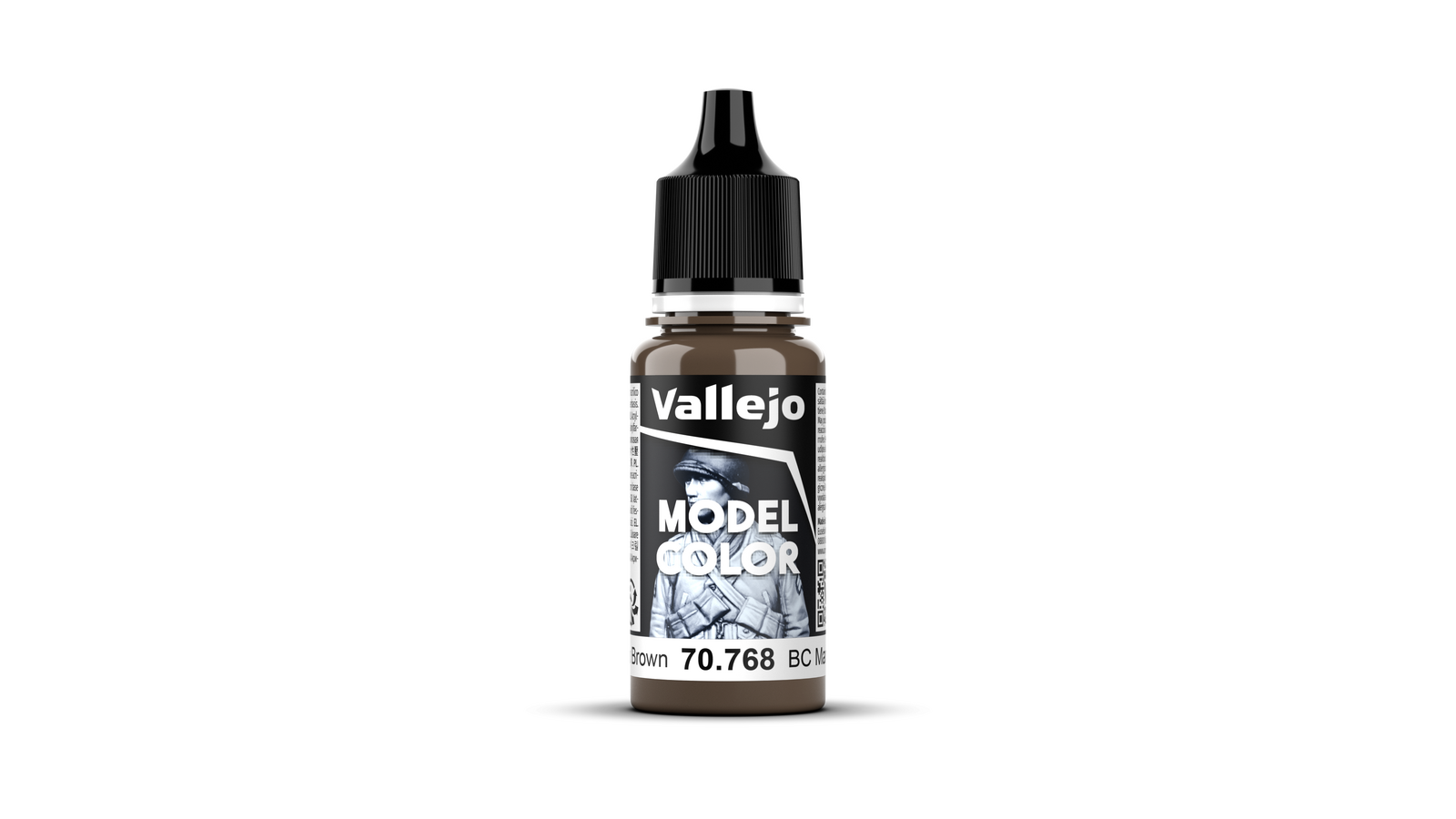 Vallejo: Model Color: #143 BC Dark Brown 18 ml